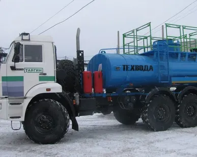 фото АЦН-10 "ТЕХВОДА" Камаз 43118 без спального места
