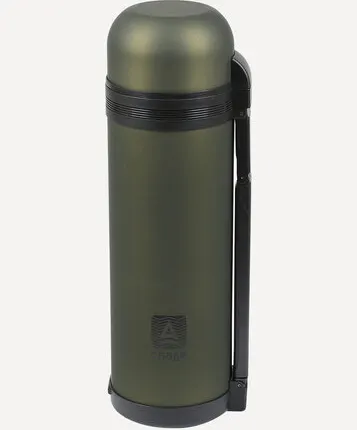 Фото №0 Термос Сплав Sg-1800 Хаки Широкое Горло
