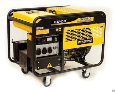 фото Бензиновая электростанция Kipor KGE12E3