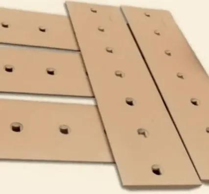 Фото №0 Нож средний 4Т3417 (Ст.45) для спец техники Caterpillar САТ D8