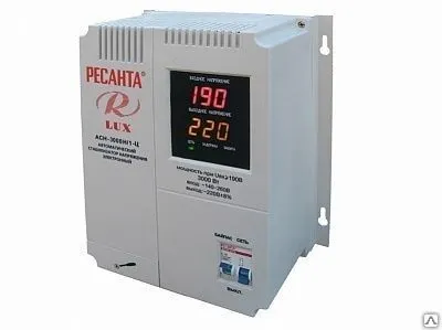 Фото №0 Стабилизатор АСН- 1 000 Н/1-Ц Ресанта Lux