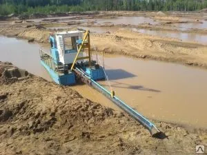 фото Аренда Земснаряда Всасывающий