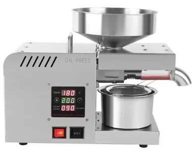 фото Шнековый электрический маслопресс Akita Jp AKJP 500 miniprofessional мини пресс для холодного отжима масла в Москве