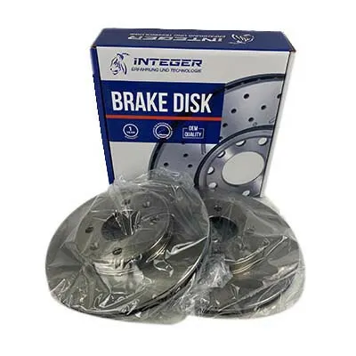 Фото №0 INTEGER Диск тормозной перед Solaris/Rio (256*22) (к кт 2шт) ор 517121R000 INTEGER FD1017M