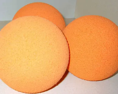 фото Мяч промывочный DN125 (150 мм) средней,мягкой жесткости