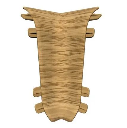 Фото №0 Угол ПВХ внутренний дуб темный