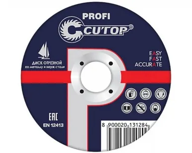 фото Отрезной круг по металлу Cutop Profi Т41-230 х 1.6 х 22.2 мм