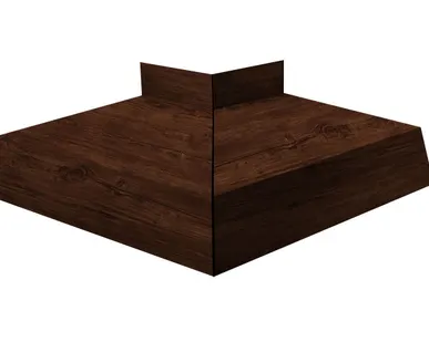 фото Угол отлива внешний 50 0,45 Print Elite с пленкой Cherry Wood