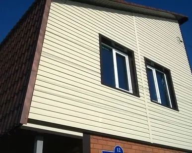 фото Обшивка сайдингом