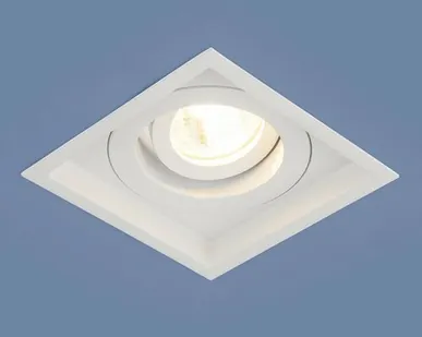 фото MR-16 1071/1 белый Elektrostandard светильник встраиваемый