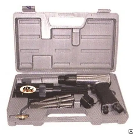 Фото №0 Молоток зубильный пневматический AIRPRO SA7100AK с комплектом зубил