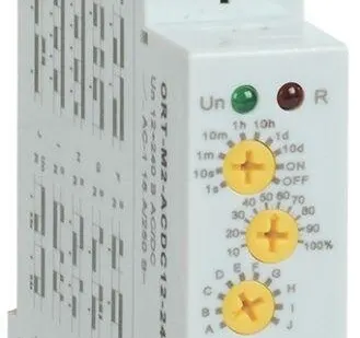 фото Реле времени ORT многофункциональное 2 конт. 12-240В AC/DC IEK ORT-M2-ACDC12-240V