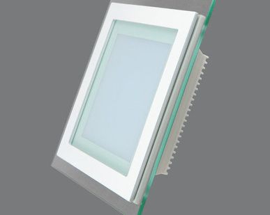 фото 705SQ-12W-3000K Светильник встраиваемый,квадратный,со стеклом,LED,12W