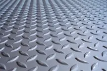 Фото №0 Лист рифленый 8 мм чечевица ГОСТ 8568-77