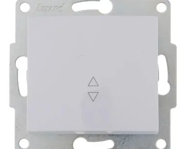 фото Механизм выключателя проходного 1-кл. 1п СП Karina 10А IP20 бел. LEZARD 707-0288-105