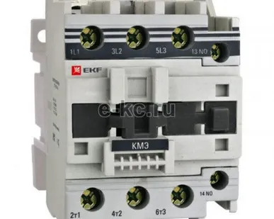 фото Контактор КМЭ малогабаритный 65А/220В/NO+NC EKF