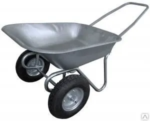 Фото №0 Тележка строительная "ТЕХПРОМ" 2-х колесная (160кг/65л)