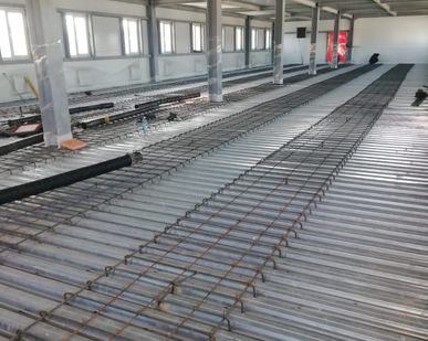 фото Бетонные промышленные полы, бетонные работы