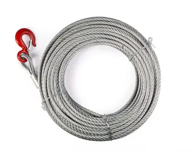 фото КАНАТ 40 м для лебёдки TOR МТМ 1600 1,6 т (тип ZNL) d=11мм