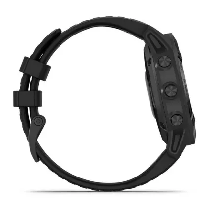 Фото №0 Часы Garmin Fenix 6X Pro черные с черным ремешком