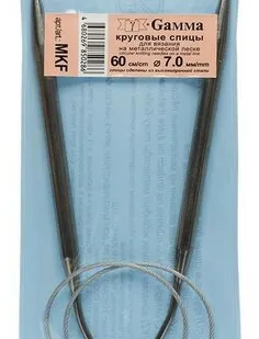 фото круговые MKF металл d 7.0 мм 60 см на металл.леске GAMMA
