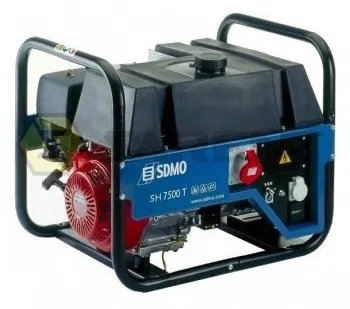 фото Генератор SDMO SH7500T 380 Вт