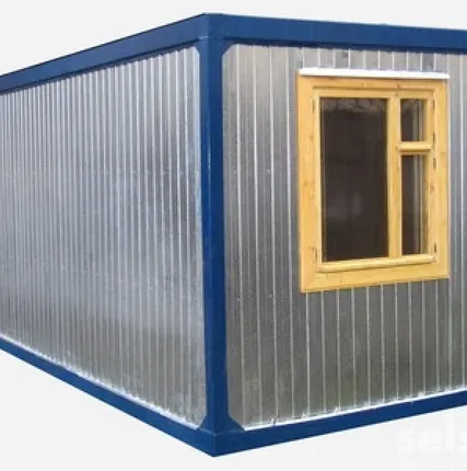 Фото №0 Блок-контейнер 5*2,4, утепление 50, вагонка, без перегородки с электрикой