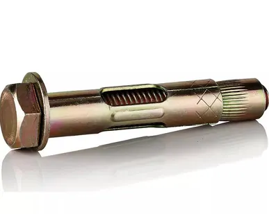 фото Анкер-болт М10, желтый цинк Резьба М8