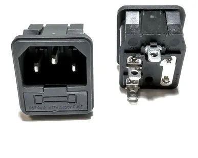 фото Сетевой разъем AC-003 (М с предохр)