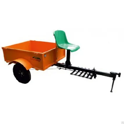 Фото №0 Тележка к мотоблоку ПМ-02 "Целина" универсальная