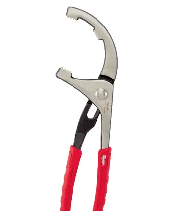 Фото №0 Зажимной ключ Milwaukee для снятия ПВХ /масляного фильтров PVC / OIL FILTER PLIERS