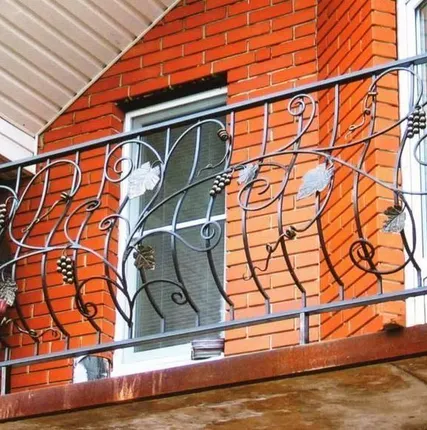 Фото №0 Балконное ограждение по индивидуальному заказу