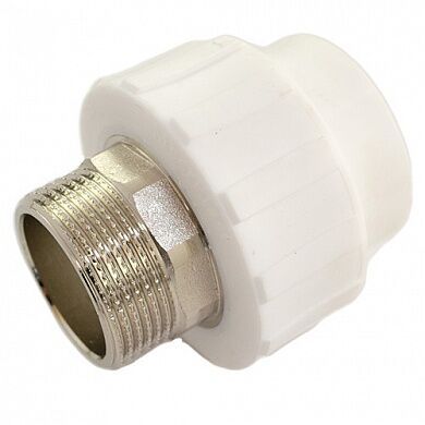 Фото №0 Муфта комбинированная ПП 25x3/4" НР MeerPlast