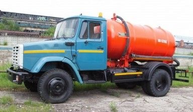 фото Откачка септика выгребных ям. Ассенизатор 8 кубов