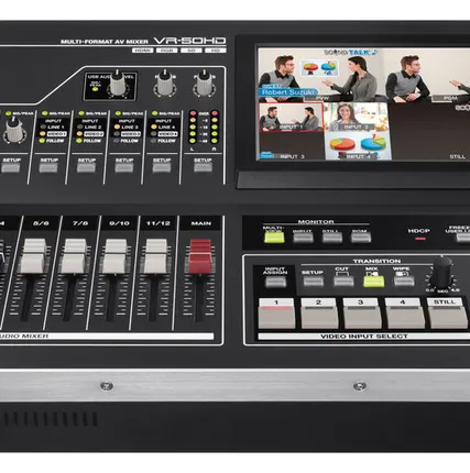 Фото №0 Аудио-видео микшер Roland VR-50HD