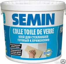 фото Клей SEMIN-COLLE TOILE DE VERRE / КОЛЬ ТДВ 5 кг