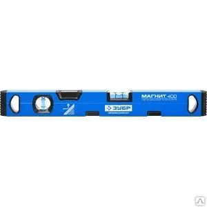 Фото №0 Магнитный уровень зубр профессионал магнит 400 мм 34589-040