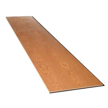 Фото №0 Шпонированные стеновые панели – Дуб Бурбон, шпон - Черный - 3190 мм - Целая