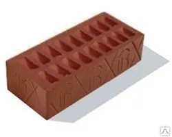 фото Кирпич пустотелый одинарный рядовой ГОСТ 530-2012