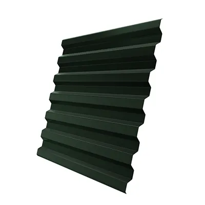 Фото №0 Профнастил С-21 0,45 RAL 6020 хромовая зелень 2 м