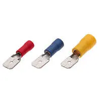 фото Разъем плоский РПИ-П 2.5-(6.3) син. КВТ 49615