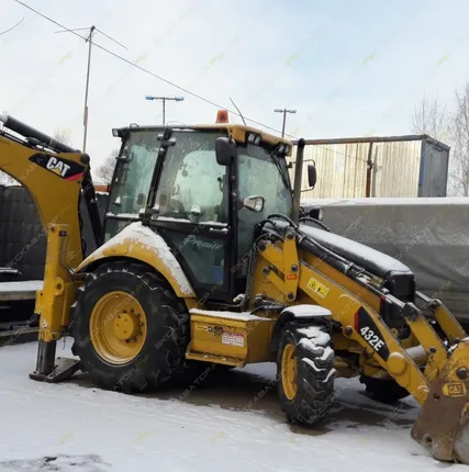 Фото №1 Аренда экскаватора-погрузчика Caterpillar 432E, Люберцы