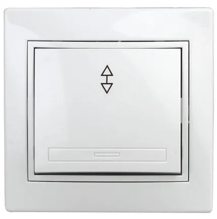 Фото №1 Переключатель 1-кл. СП Plano 10А IP20 1-103-01 250В бел. Intro Б0027599