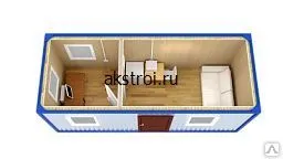 фото Бытовка под контрольно-пропускной пункт. КПП-4