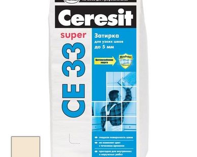 фото Затирка "Ceresit CE 33 Super" натура, 2кг