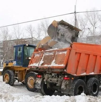 Фото №0 Уборка снега механизированная
