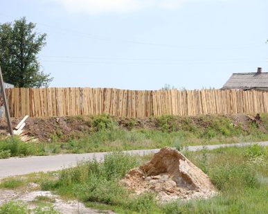 фото Строительный забор
