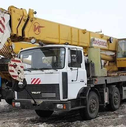 Фото №0 Аренда услуги автокрана Ивановец 50 тонн