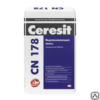 Фото №0 Смесь для выравнивания пола Ceresit CN 178, 5-80 мм, 25 кг