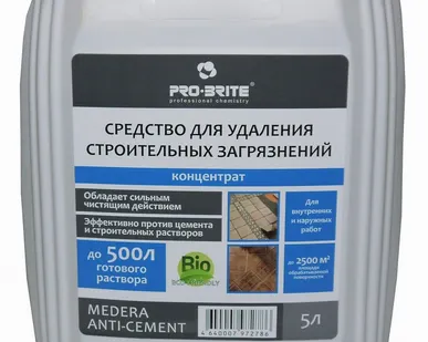 фото MEDERA Анти-цемент чистящее средство 5л